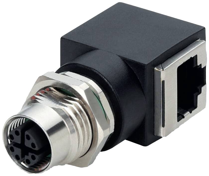 Luetze 490230 RJ45 recessed socket Socket, straight No. of pins (RJ): 8 1 pc(s)