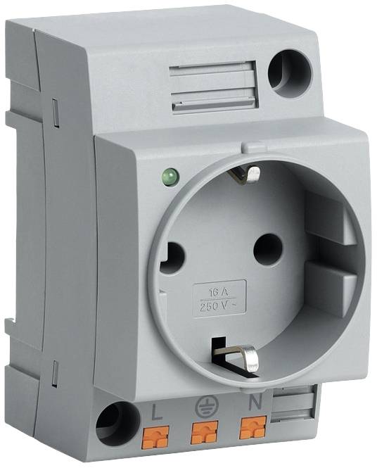 Socket Luetze Plug Socket ST-3/A Push In SA Grey 5 pc(s)
