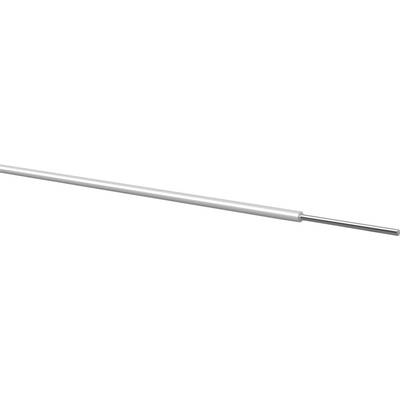 A long, thin metal rod with uniform diameter, possibly part of a tool or machinery.
