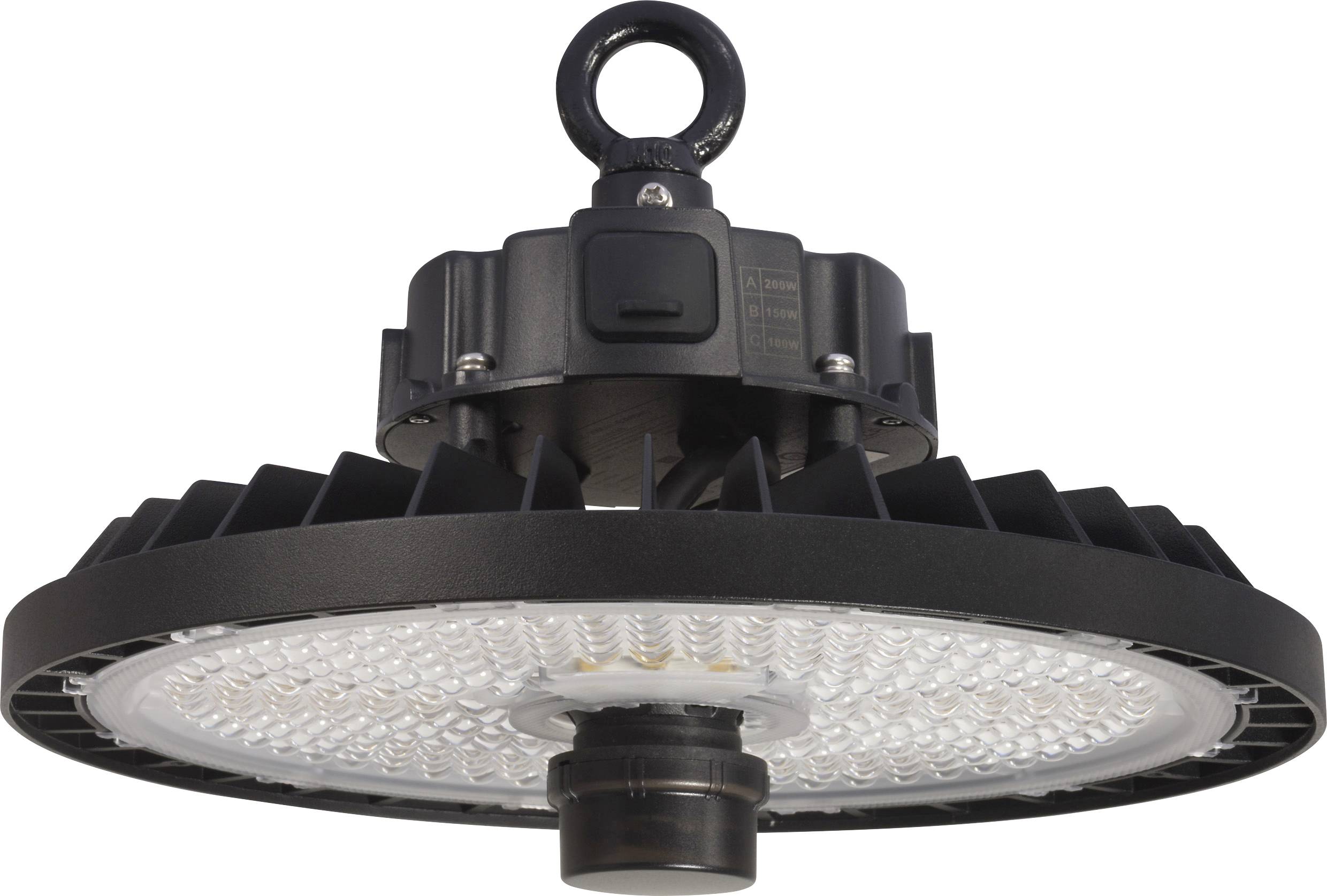 Sygonix SY-6249488 LED hall light EEC: B (A - G) LED (monochrome) LED 200 W Black