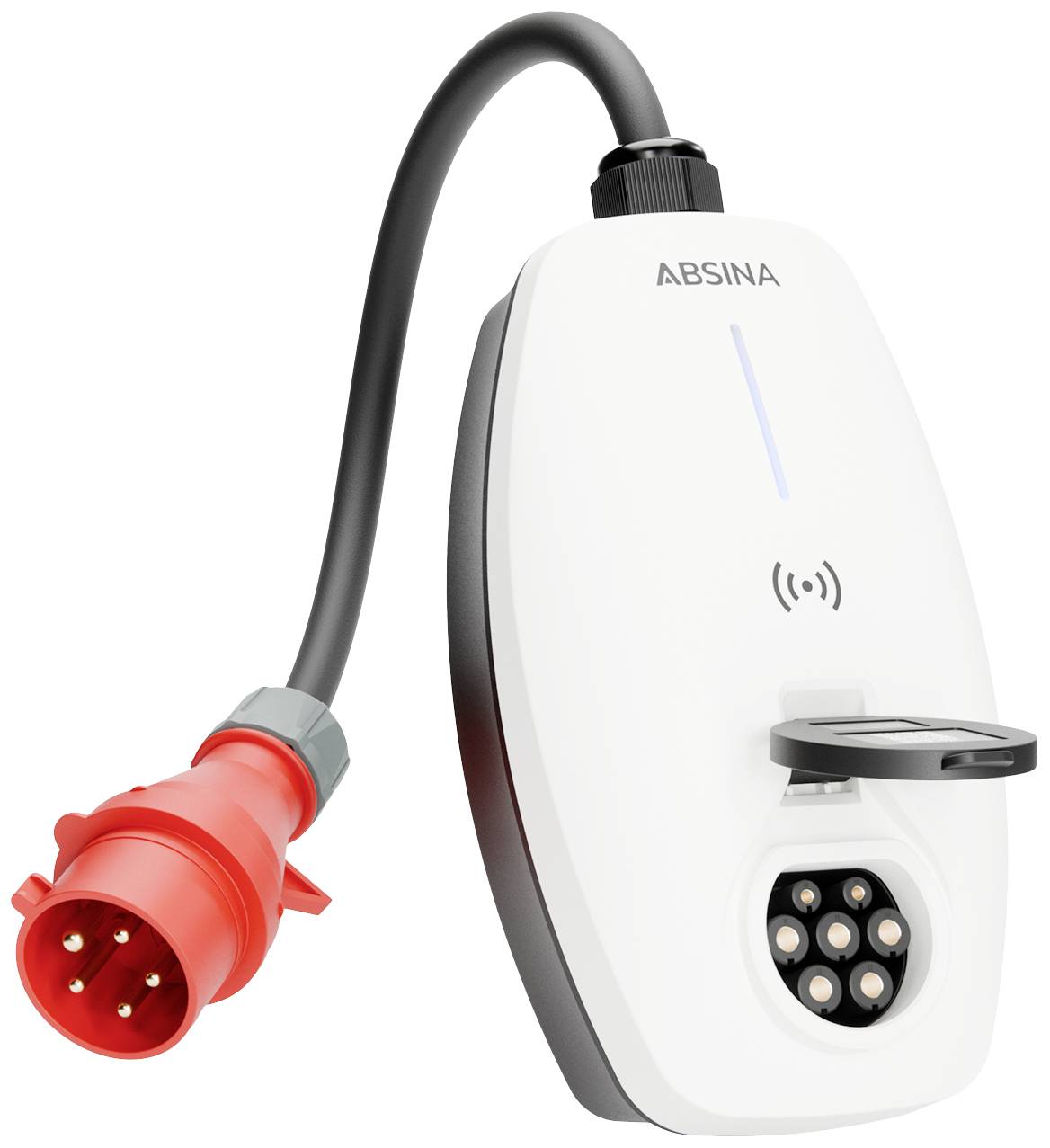 Absina Wallbox Type 2 Mode 3 16 A 11 kW App, RFID