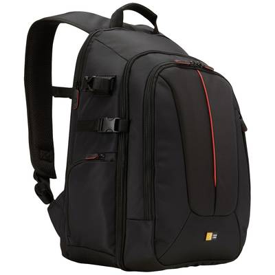 case LOGIC® SLR Camera Backpack Black Backpack  Rain cover, Laptop compartment