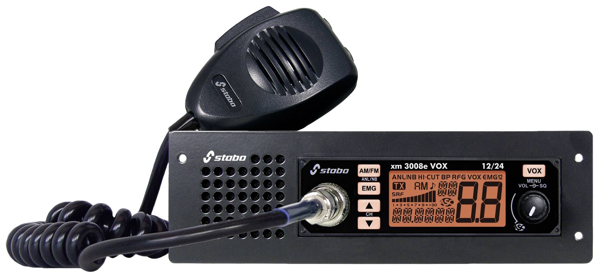 Stabo XM 3008E-R VOX 12/24 30129 CB radio