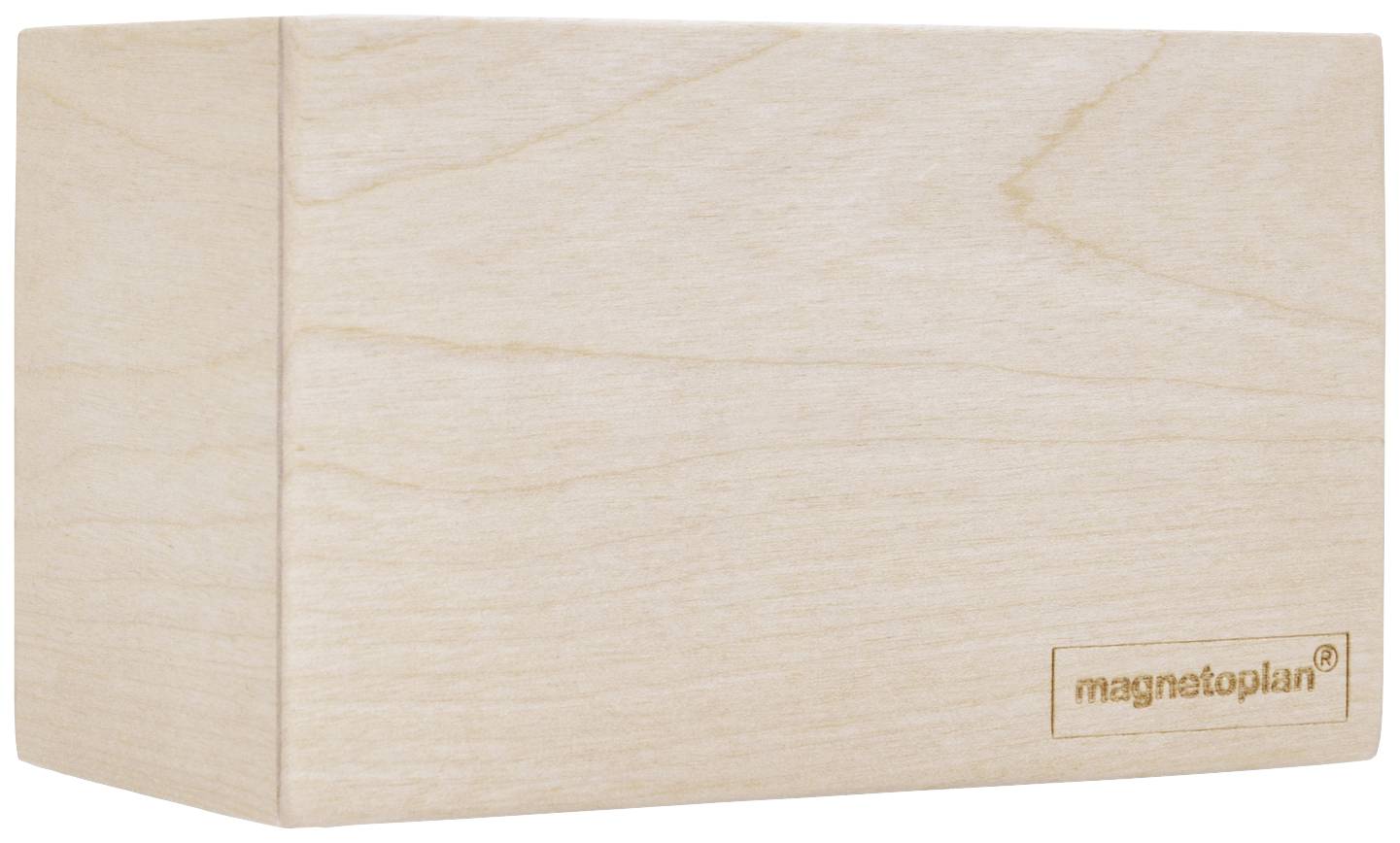 magnetoplan Magnetic pen holder (W x H) 114 mm x 64 mm Beechwood