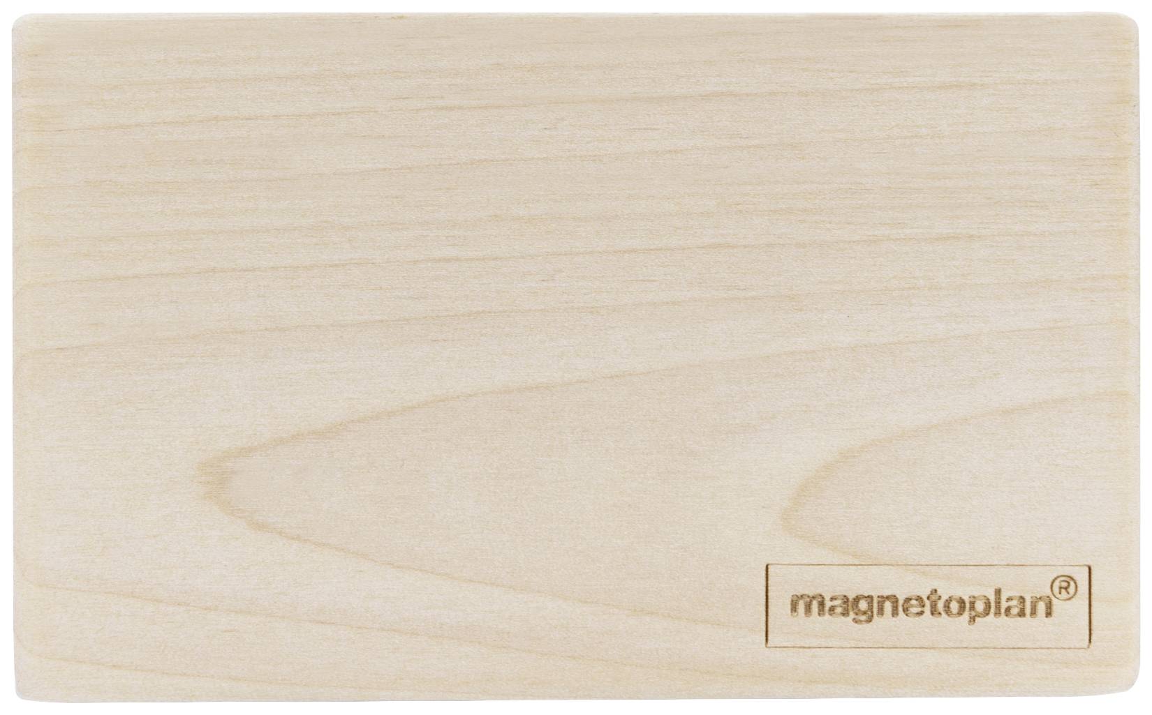 Rectangular wooden chopping board with the 'magnetoplan' logo in the bottom right corner.
