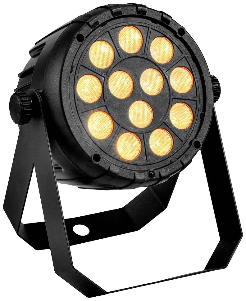 Eurolite PARty Spot Silent LED PAR stage spotlight No. of LEDs (details): 12 5 W Black