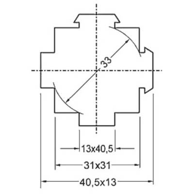 Celsa AST 412 400/5A 5VA Kl. 1 Current transformer attachment Primary current 400 A Secondary current 5 A Line feed-thro-6