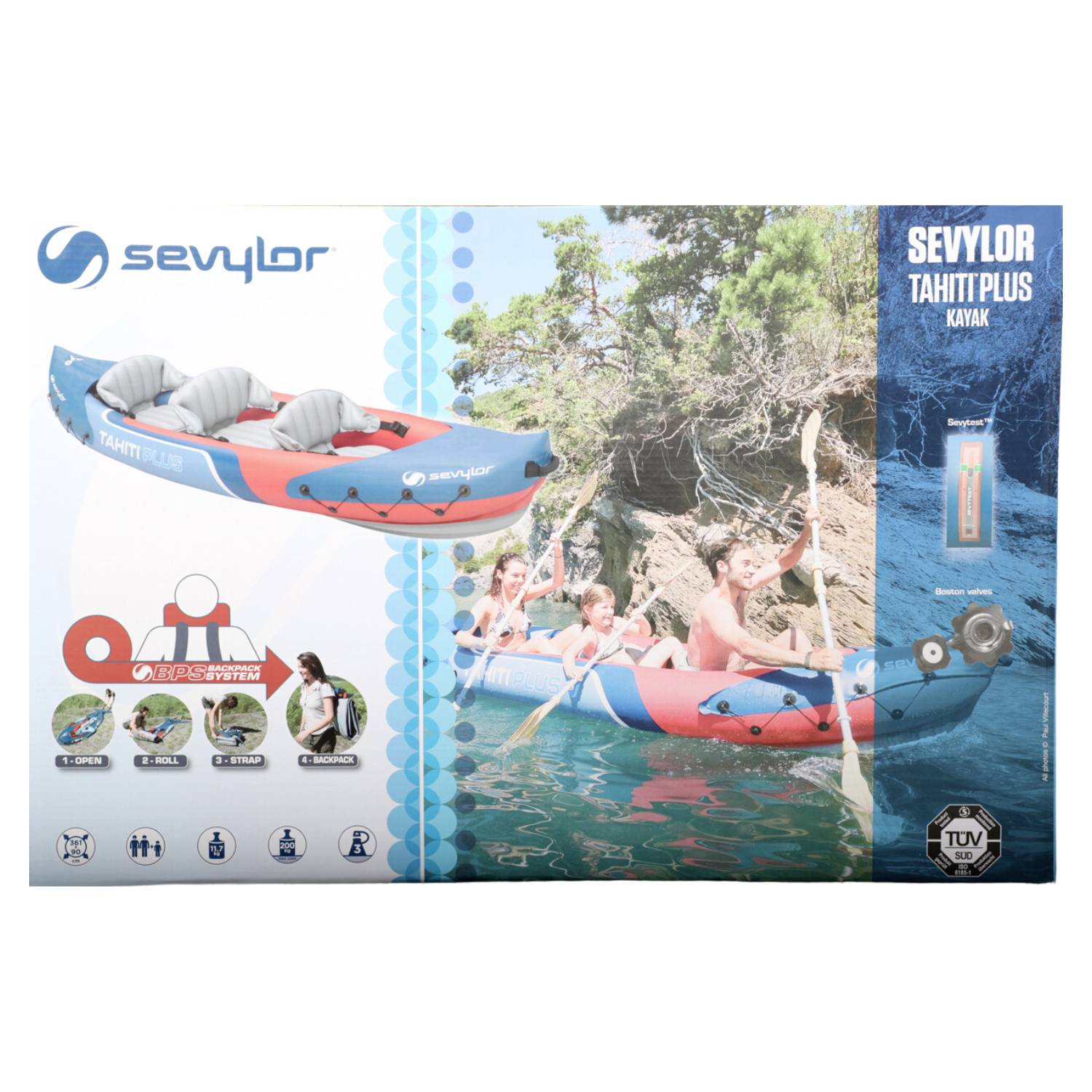 Sevylor Sevylor Tahiti Plus 2 1P inflatable kayak 2055165
