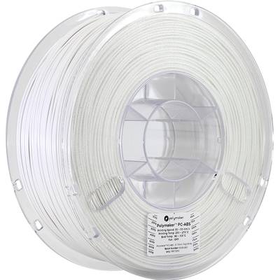 Polymaker PC04002 PC04002 Filament PC-ABS heat-resistant, shatter-proof 1.75 mm 1000 g White 1 pc(s)