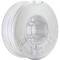 A reel of white 3D printer filament by Polymaker, PC-ABS grade, suitable for robust and heat-resistant prints.