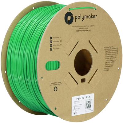 Polymaker PA02042 Filament PLA high stiffness, high tensile strength 2.85 mm 3000 g Green PolyLite™ 1 pc(s)
