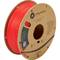 Roll of red PLA Pro 3D printer filament from Polymaker. Suitable for detailed print projects and offers high strength.