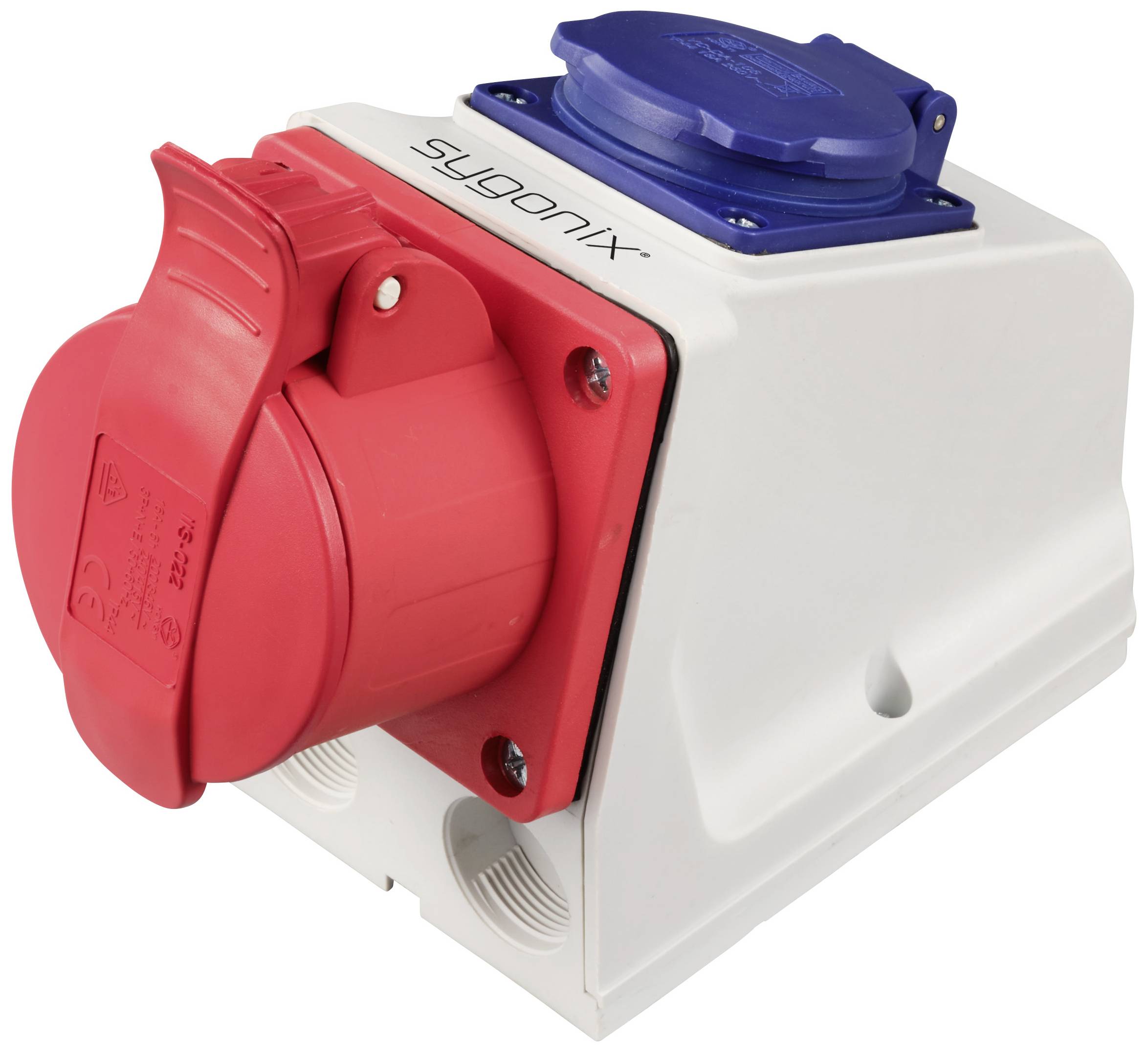 Sygonix SY-6271370 CEE wall socket 16 A 5-pin 415 V AC 1 pc(s)