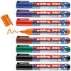Edding 4-360-8-S2999 Whiteboard marker set Black, Red, Blue, Green, Orange, Brown, Violet 8 pc(s)