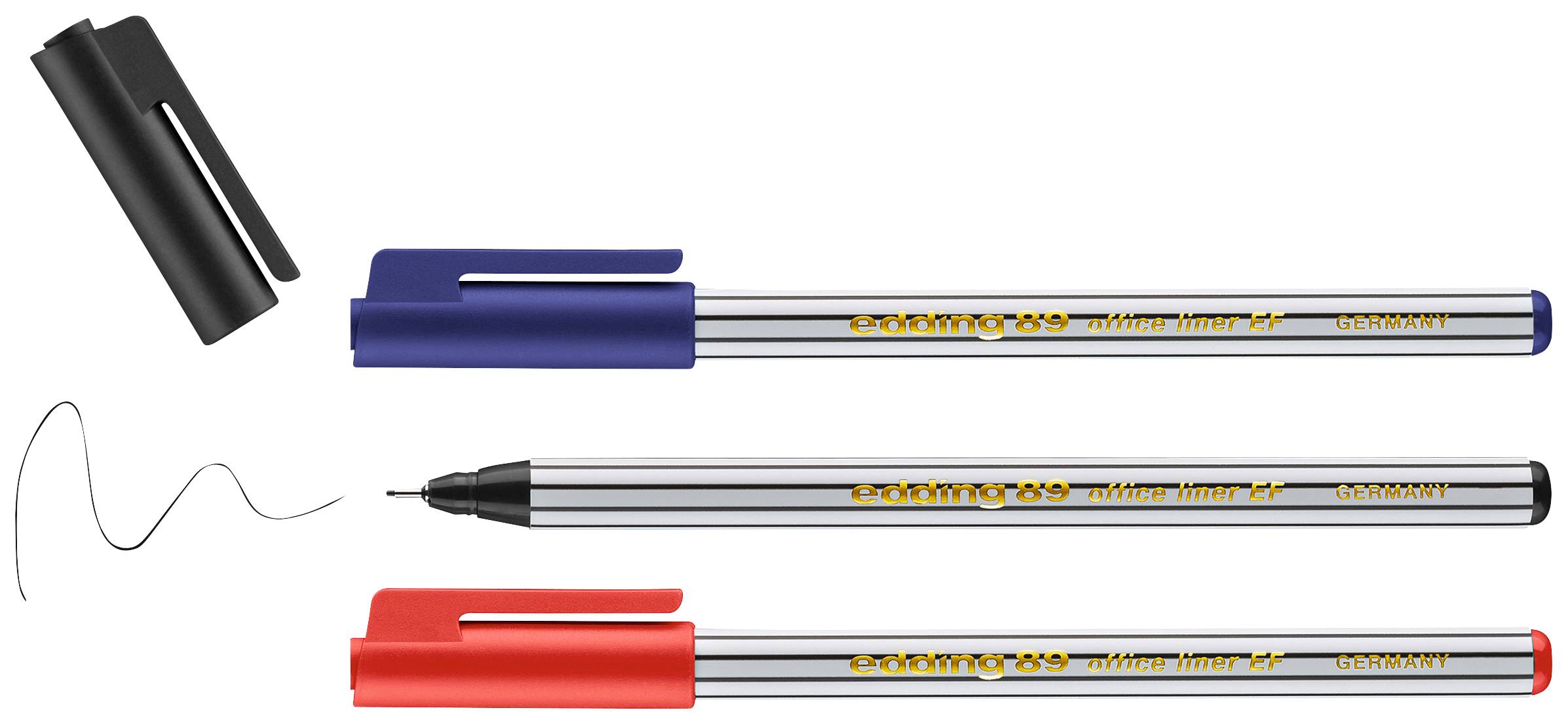 Edding 4-89-3-1999 Fineliner Black, Red, Blue 0.3 mm 3 pc(s)