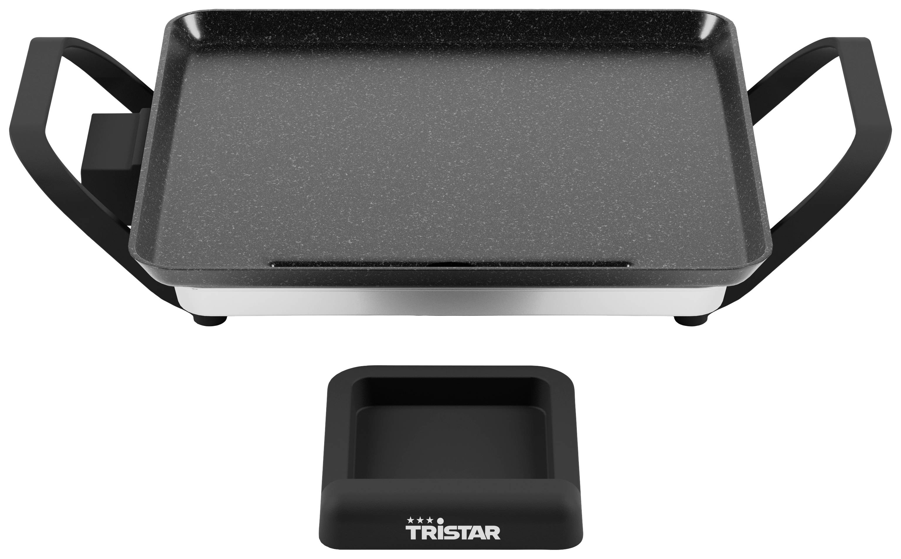 Tristar Slim S BP-2666 Electric BBQ plate stepless thermostat Black
