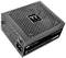 Black power supply with grey mesh, labelled 'TOUGHPOWER TF3 1550W'. Brand logo at the top, power connection on the front left.