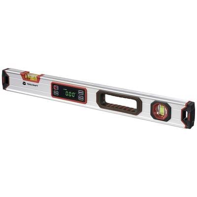 TOOLCRAFT TO-9469539 Digital level incl. magnet 600 mm 360 ° 1.0 mm/m