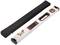 Spirit level with digital display and case, suitable for precise measuring and alignment.