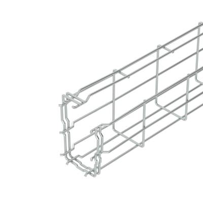 A wire basket carrier, used for the organisation and support of cables in installations, is depicted in a rectangular shape.