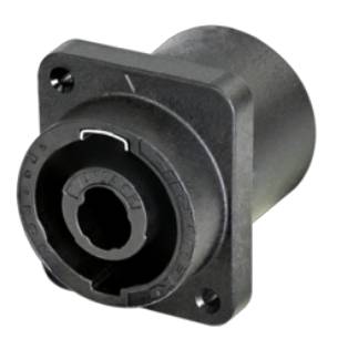 Neutrik NLJ2MDXX-H Speaker adapter - Number of pins:2 1 pc(s)