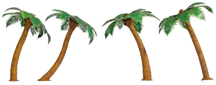 NOCH Palmen 21973 Tree set 45 mm (max) 4 pc(s)