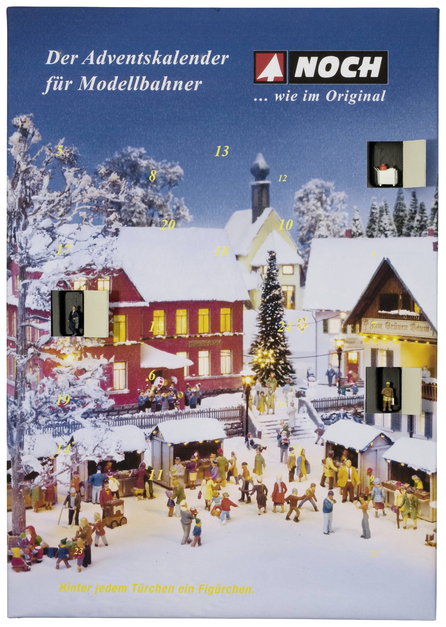 Image of NOCH N Figures advent calendar Painted