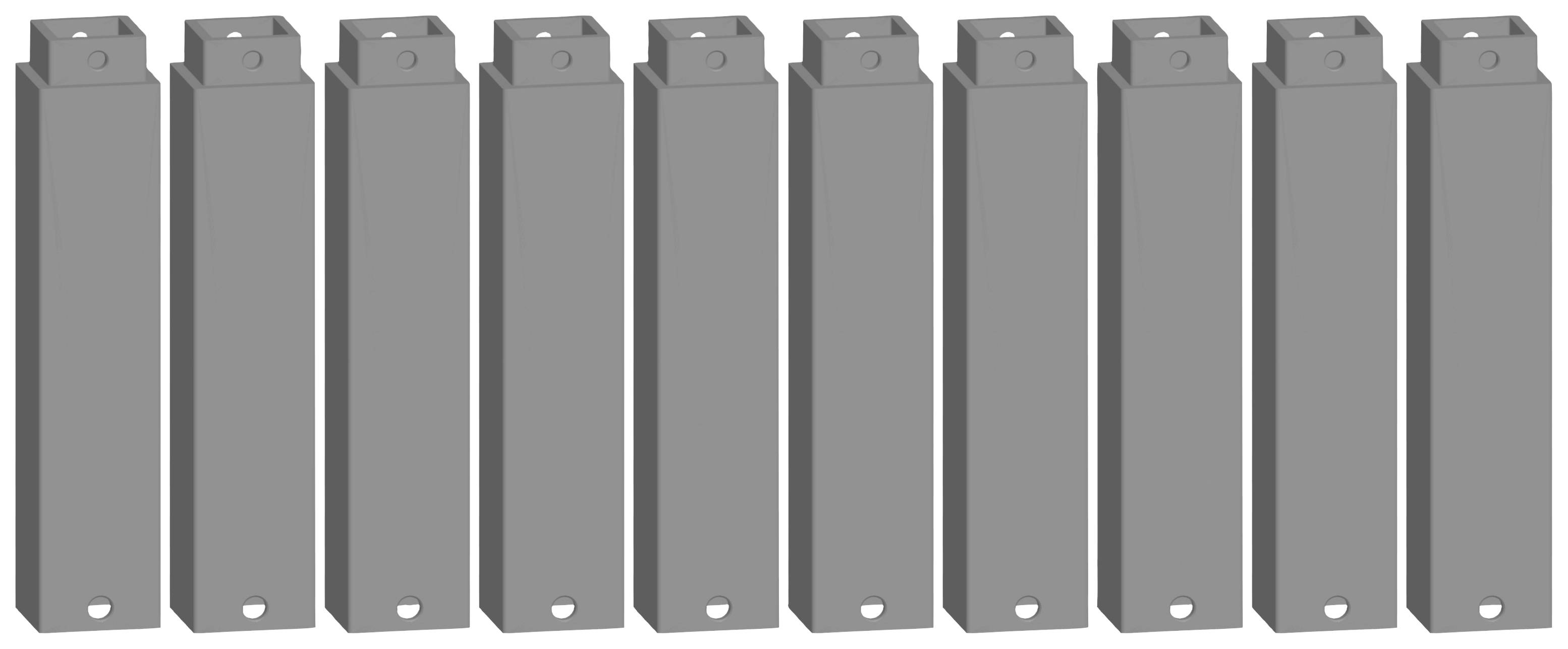 NOCH 53908 H0, TT, N Easy-Track pillar element (L x W x H) 16 x 16 x 72.5 mm