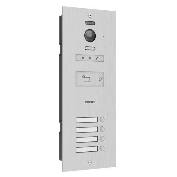 Philips WelcomeHive Pro 2 Video door intercom Wi-Fi Outdoor panel Aluminium