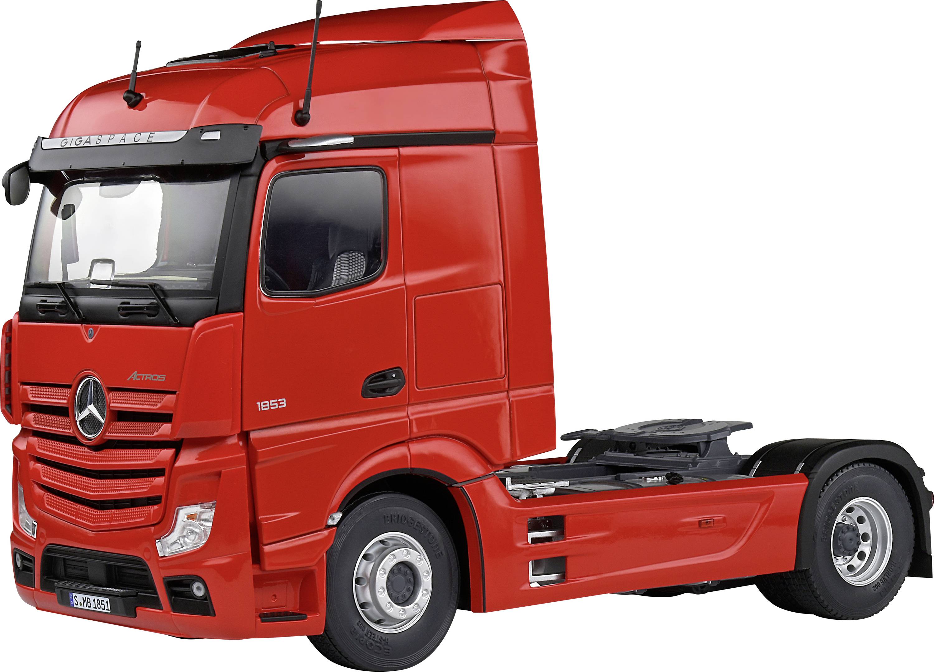 Solido Mercedes-Benz Actros L rot 1:24 Model lorry