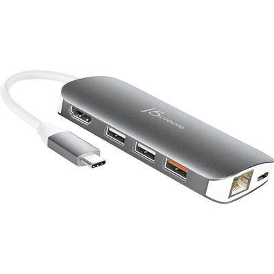 j5create USB-C® docking station  JCD383-N Compatible with (brand): Universal  
