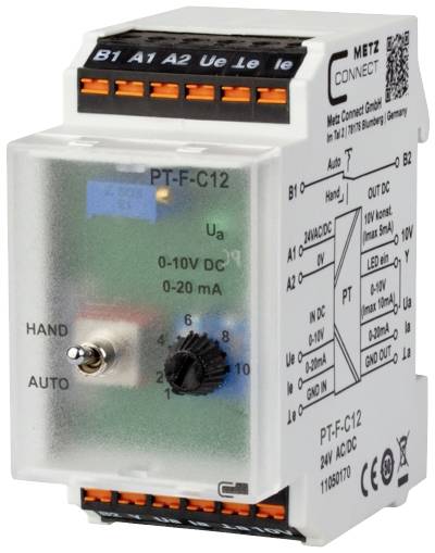 Metz Connect PT-F-C12 24 V AC/DC 11050170 Signal converter 1 pc(s)