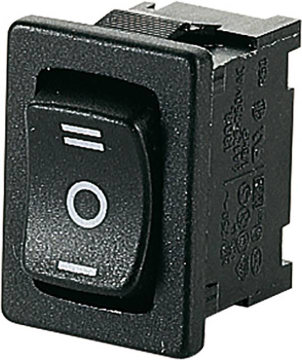 Marquardt 1808.6103 Flip switch  250 V AC 6 A 1 x Off/On IP40 latch 1 pc(s)