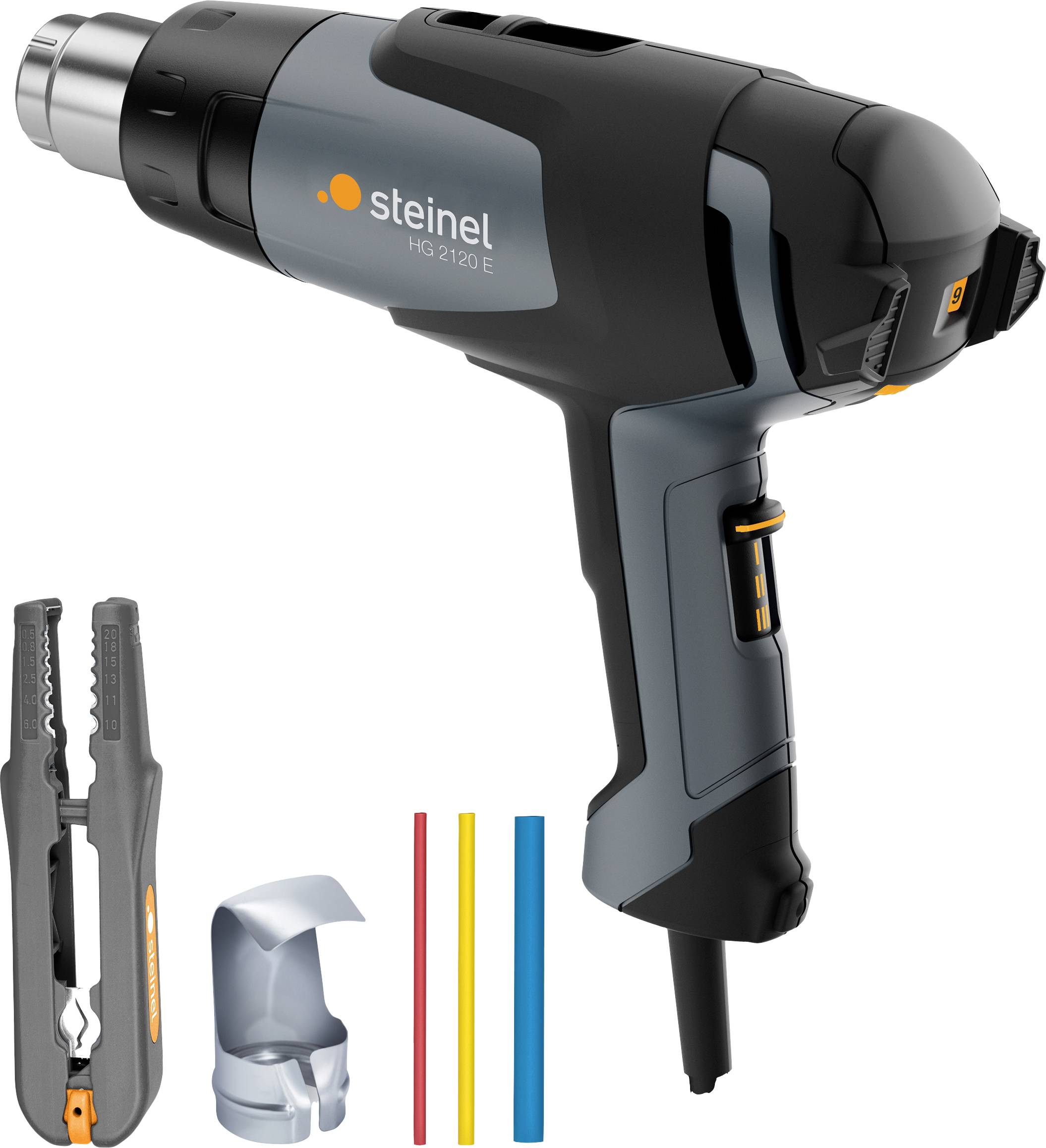 Steinel 088712 HEISSLUFTGEBLAESE HG 2120 E ELEKTRO KF Hot air blower incl. case 2200 W