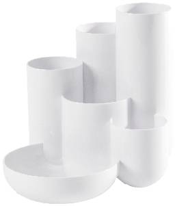 HAN CAMPUS 17480-12 Desk pen holder White No. of compartments: 6