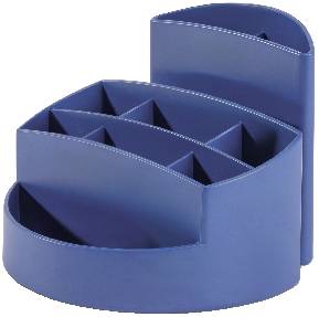 HAN RONDO KARMA 17468-16 Desk pen holder Eco blue No. of compartments: 9
