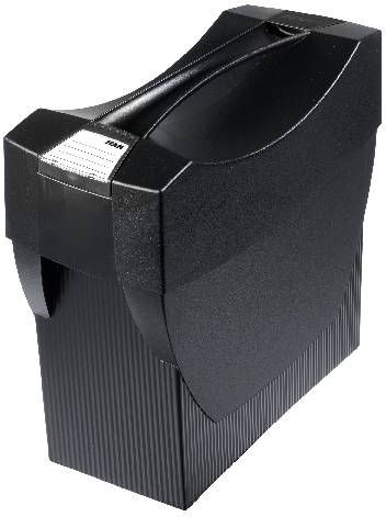 A black, modern kitchen appliance in an elegant design. It has a smooth surface and clean lines, suitable for stylish kitchens.
