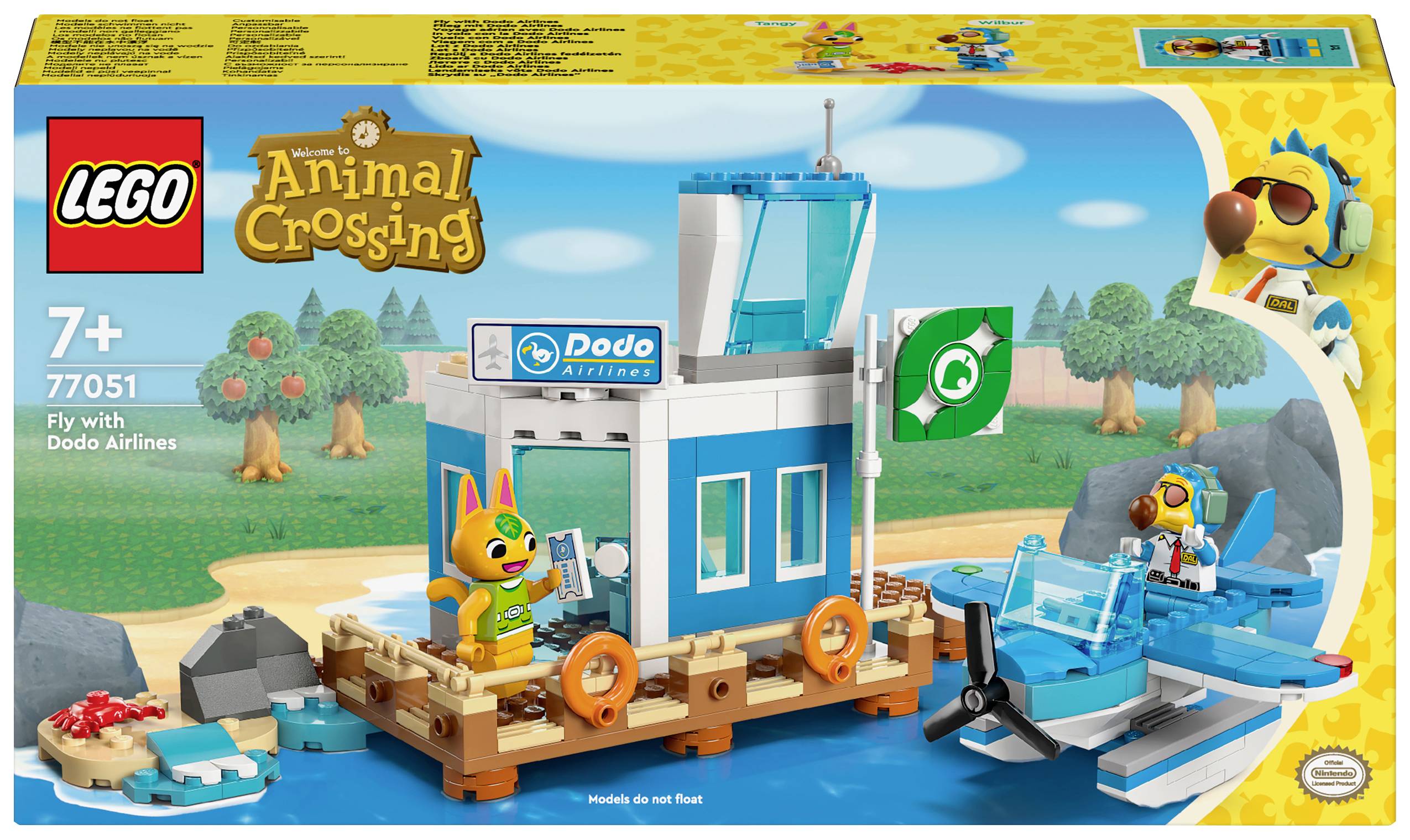 77051 LEGO® Animal Crossing Fly with Dodo Airlines