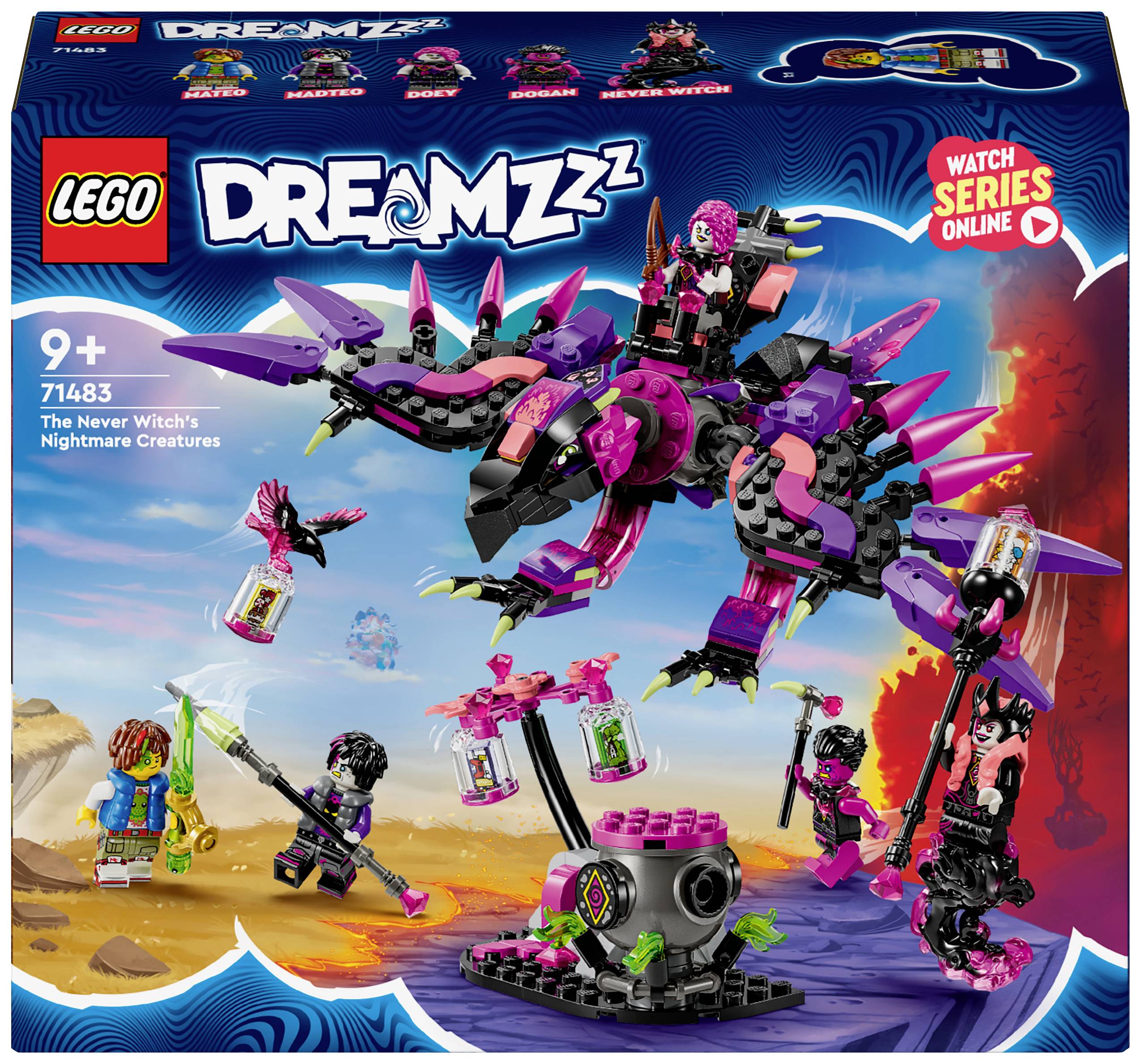Image of 71483 LEGO® DREAMZZZ The nightmare creatures of Nimmwitches
