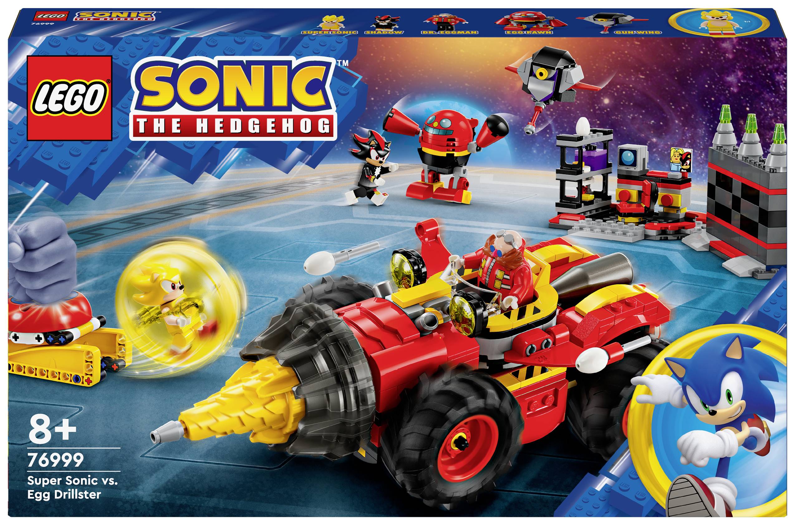 76999 LEGO® Sonic the Hedgehog Super Sonic vs Egg Drill