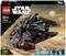 Lego 'Star Wars' Set 75389: The 'Dark Falcon' in a Space Context, recommended for ages 10 and up. Front shows model with miniature heroes.