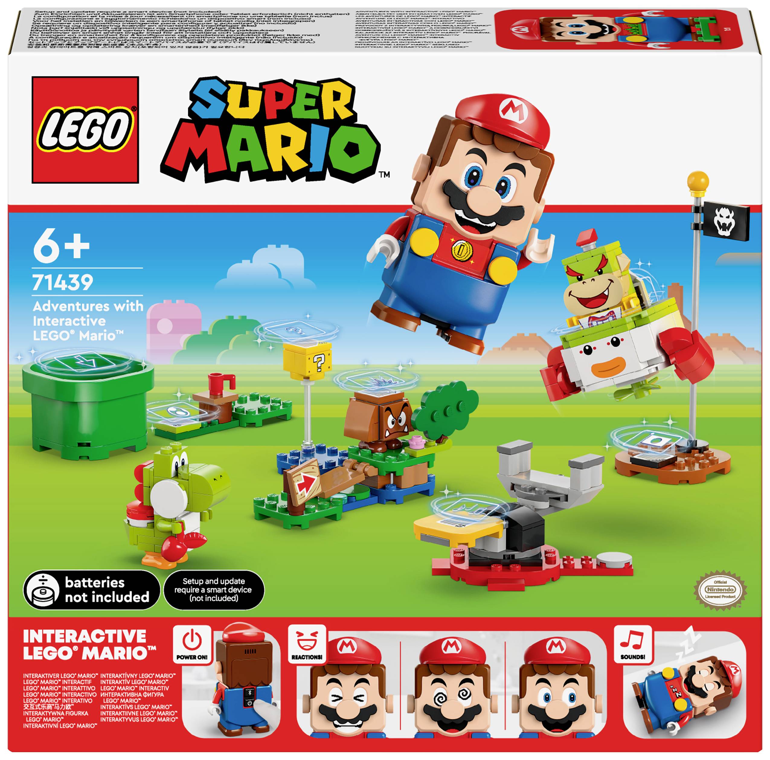 71439 LEGO® Super Mario™ Adventure with the interactive LEGO® Mario™