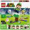 'LEGO Super Mario Starter Set with Luigi Figure, suitable for ages 6 and up. Interactive challenges with building and play options.'