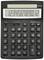 Black calculator with a large display, showing the number sequence 123456789012. Includes standard keys such as '+', '-', '×', '÷' and function keys 'MC', 'MR', 'GT', 'ON'.