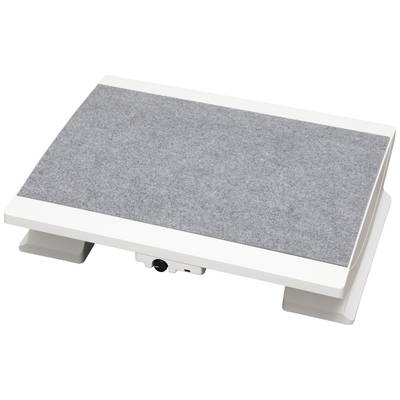 Maul 9025002 MAULpro  Footrest (W x D) 45 cm x 39 cm Heated, Height-adjustable White