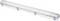 Elongated, translucent fluorescent light in a white casing, suitable for ceiling or wall mounting. Energy-efficient and long-lasting.