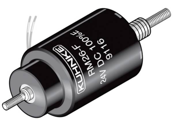 Kendrion RM 26-R-F-24V DC 100 ED Solenoid bidirectional 1.9 N 6 N 24 V DC 5.5 W