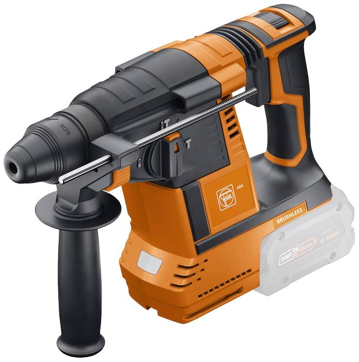 Fein ABH18-26 AS SDS-Plus-Cordless hammer drill 18 V brushless, incl. case, w/o battery, w/o charger