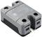 A grey solid-state relay for industrial use, with specifications: 250V/DC, 10A, CE marking, two terminal blocks on top.