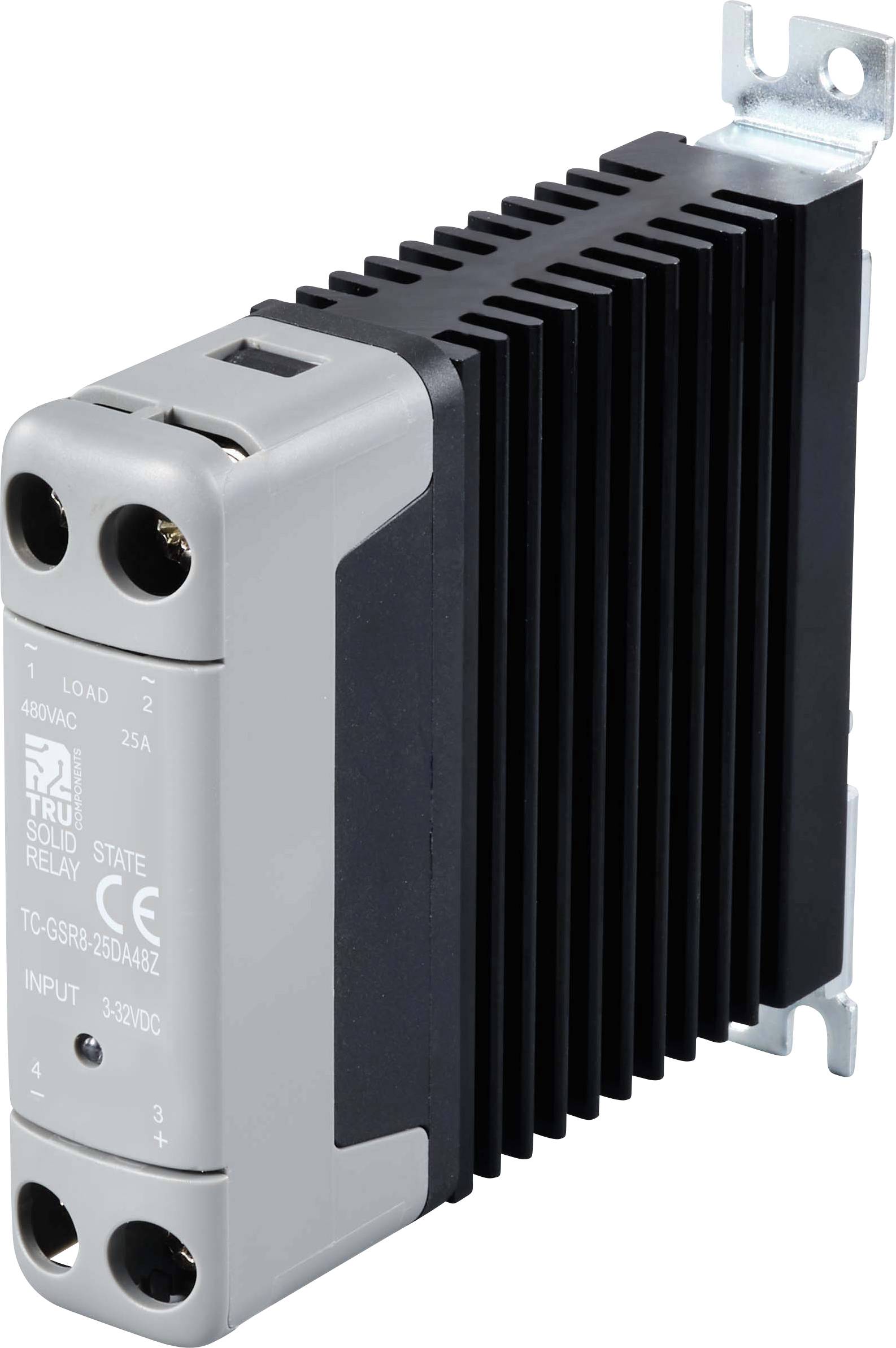 TRU COMPONENTS SSR TC-GSR8-25DA48Z 25 A Switching voltage (max.): 480 V AC Zero crossing 1 pc(s)